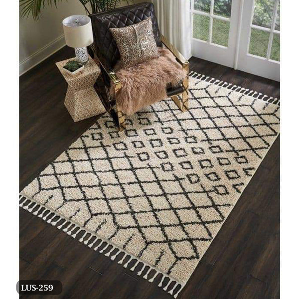 Handmade pure wool rug - 200x150cm - LUS-259