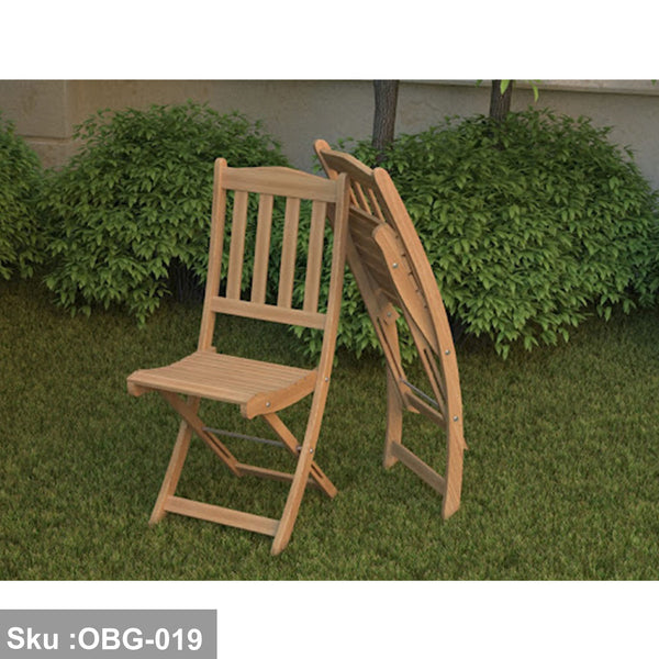 Red Beech Wood Chair - OBG-019