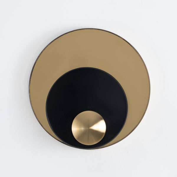Modern Wall Sconce WDD-032 – Luxury Design of Golden Stainless Steel and Black Marble with G9 Bulb
