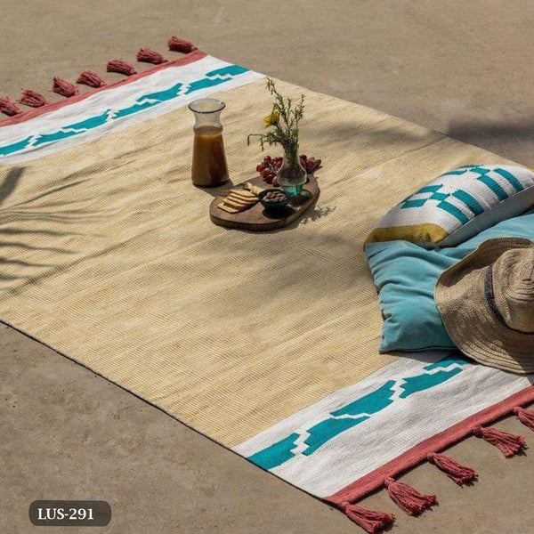 Handmade pure wool rug - 200x150cm - LUS-291