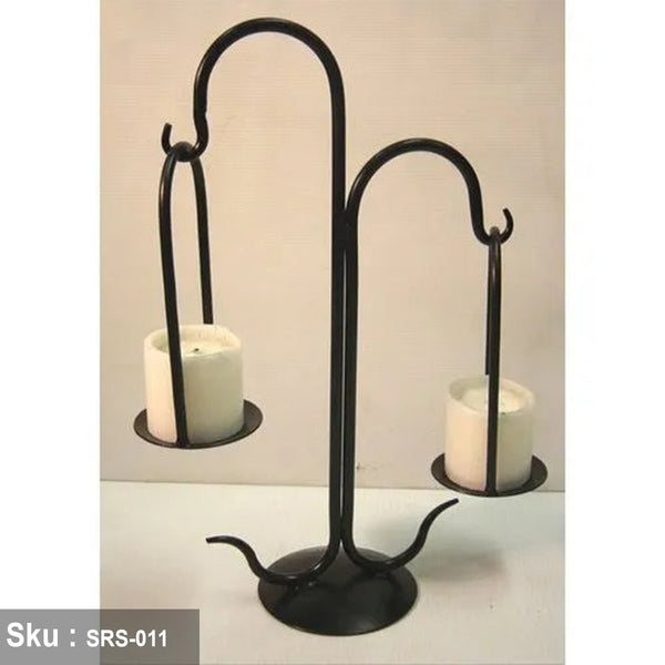 Steel candle holder - SRS-011