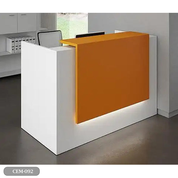 Reception desk - Reception Counter - Spanish MDF wood - CEM-092