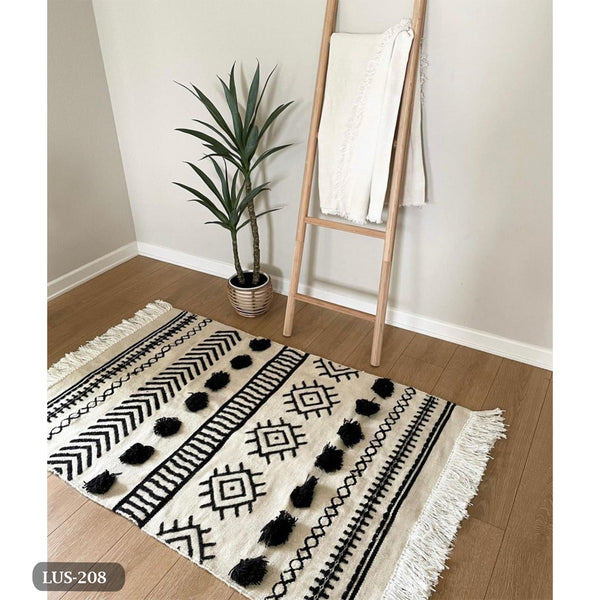 Handmade pure wool rug - 80x150cm - LUS-208