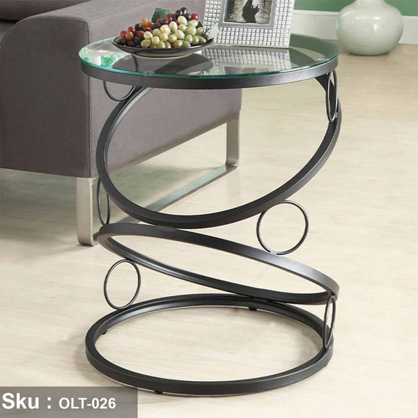 Thermal paint side table - OLT-026