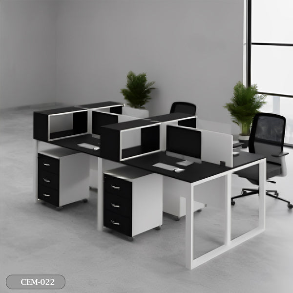 Spanish MDF wood workstation - CEM-022