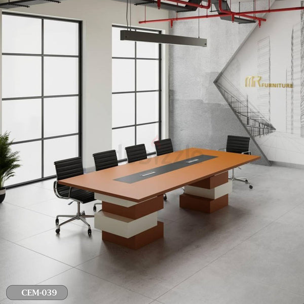 Meeting table - 240x120 - Spanish MDF wood - CEM-039