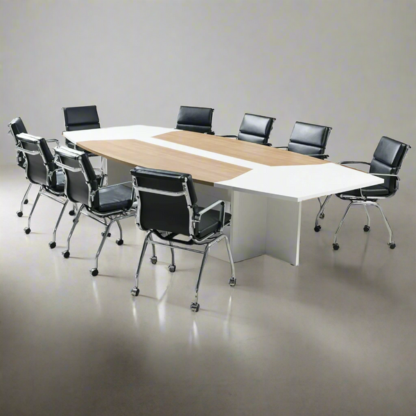 Meeting table - 240x120 - Spanish MDF wood with metal chassis - CEM-045