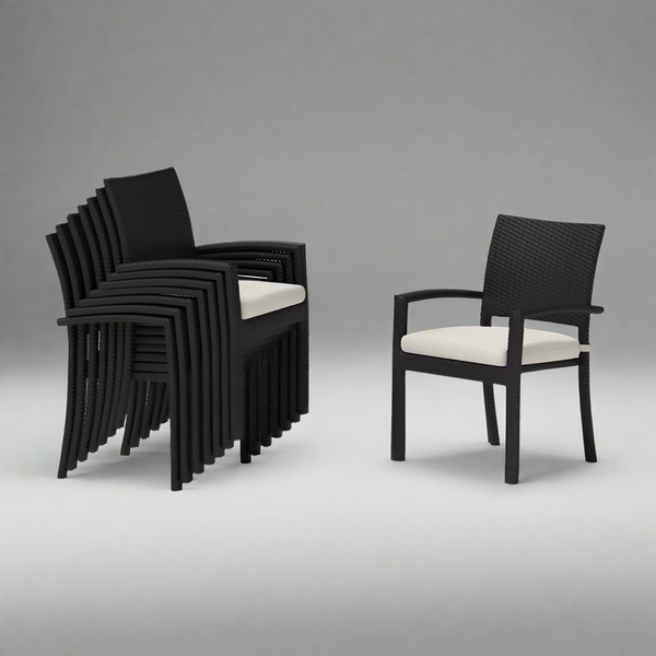 Rattan chair 132 for restaurants and cafes