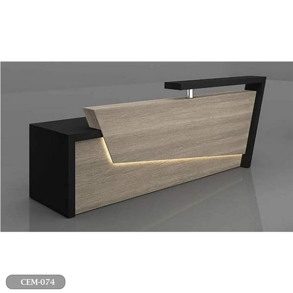 Reception desk - Reception Counter - Spanish MDF wood - CEM-074