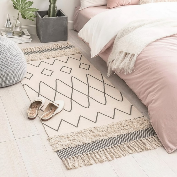 Handmade Multicolor Wool Rug – Model KHM-001 from Oscar Furniture