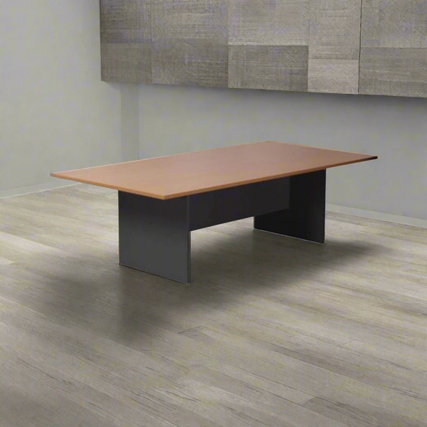 Meeting table - 240x120 - Spanish MDF wood with metal chassis - CEM-046