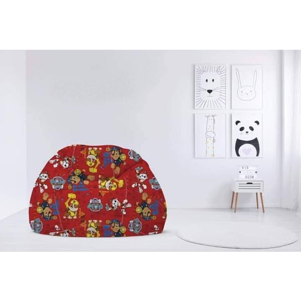 Children's plush bean bag with linen -PRV-074