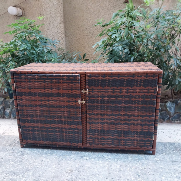 Evergard Pure Rattan Storage Box treated against sun and water - OS-461