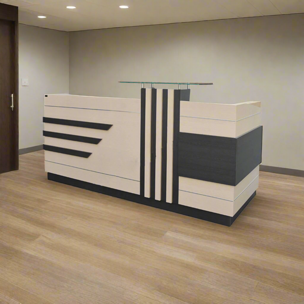 Reception desk - Reception Counter - Spanish MDF wood - CEM-100