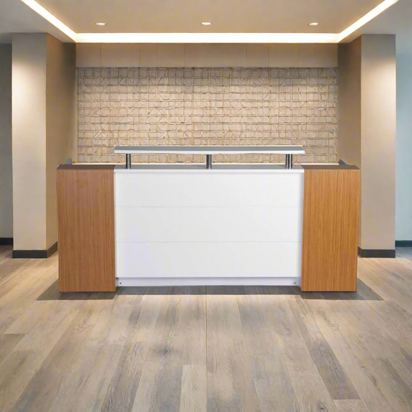 Reception desk - Reception Counter - Spanish MDF wood - CEM-104