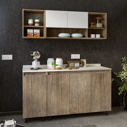 مطبخ خشب MDF عالي الجودة – تصميم عصري أنيق