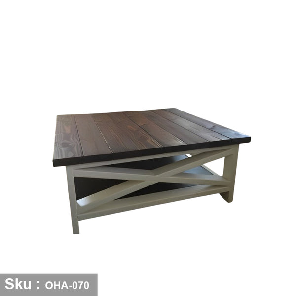 Swedish Wood Coffee Table - OHA-070