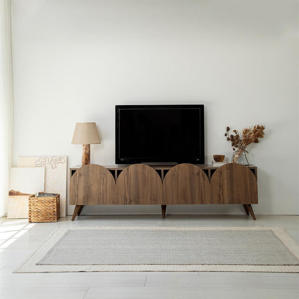MDF Wood TV Table – Practical and Elegant Design