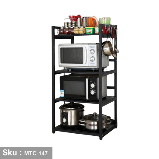 Electrostatic paint metal kitchen storage unit - MTC-147