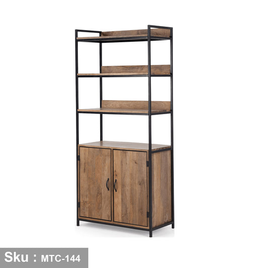 Electrostatic paint metal kitchen storage unit - MTC-144