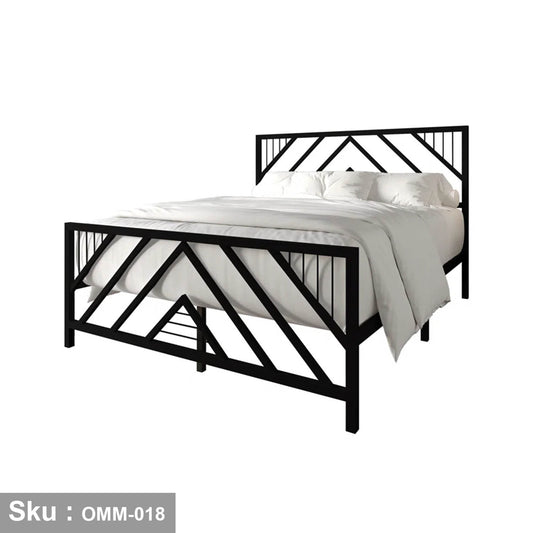 Metal bed with thermal paint - OMM-018