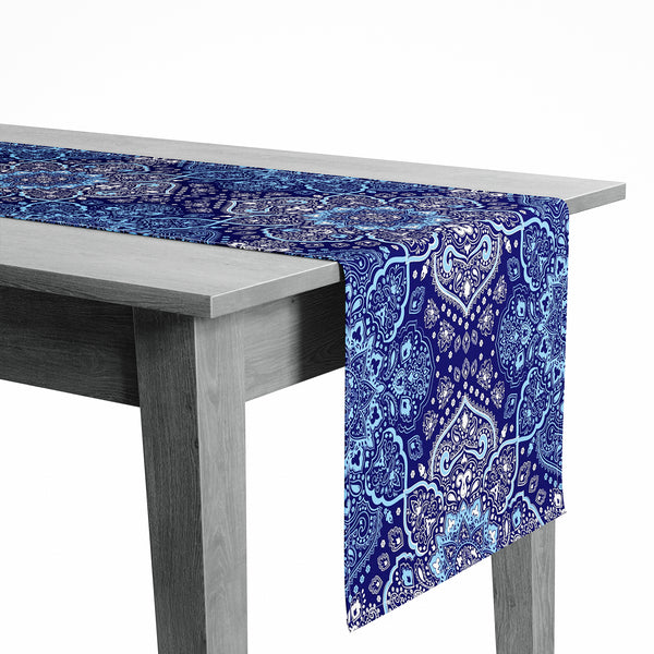 Velvet fabric dining tablecloth in linen - PRV-202