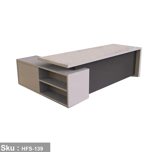 High-Quality MDF Wood Manager's Desk - HFS-139