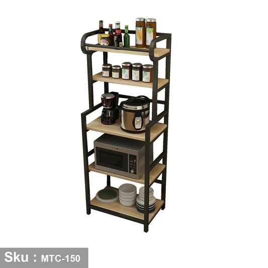 Electrostatic paint metal kitchen storage unit - MTC-150