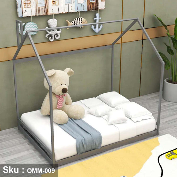 Metal baby bed with thermal paint - OMM-009