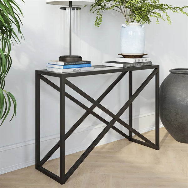 Drusilla console, electrostatic paint