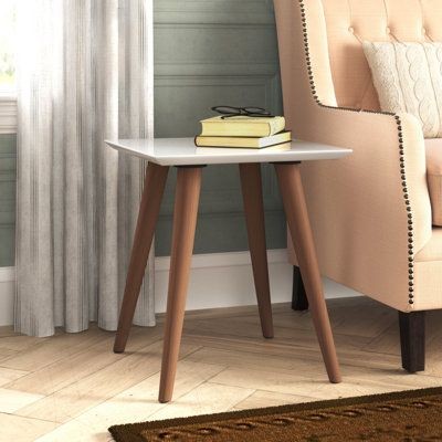 Side table MDF wood Pergola Musky – Doco paint + Oyster – Model CHW-100 from Oscar Furniture