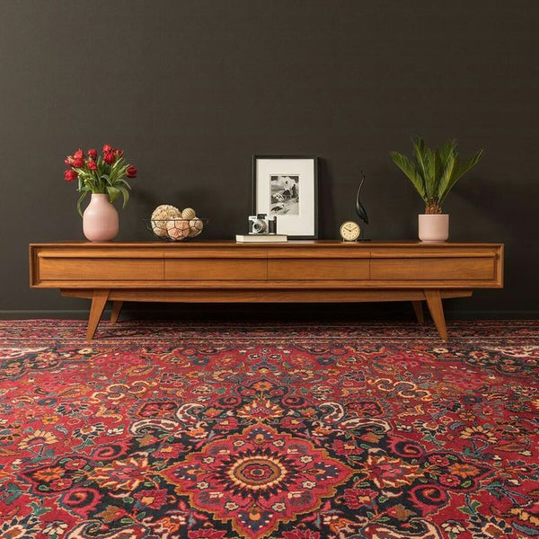 وحدة تلفزيون خشب كونتر بقشرة أرو طبيعي – موديل CHW-149 من أوسكار فرنتشر