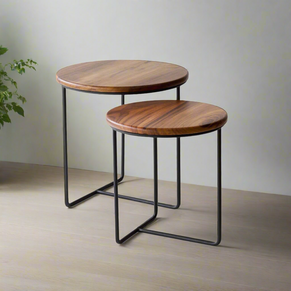 Rene Side Table MDF Wood