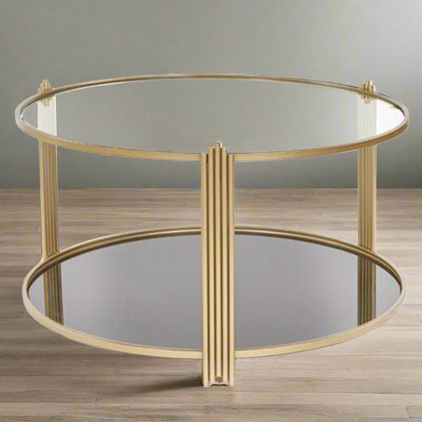 Support a coffee table 80 * 45 cm glass