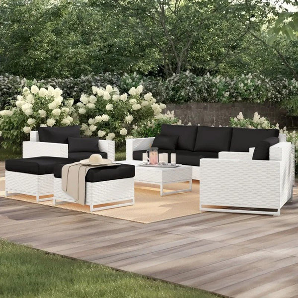 مجموعة لينو رتان عائلي بتصميم عصري - اوسكار رتان