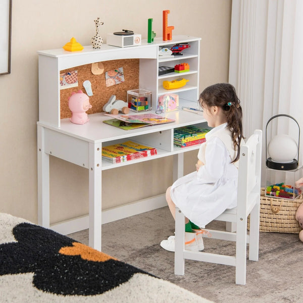 High quality wooden children's desk with office chair - OSM-002