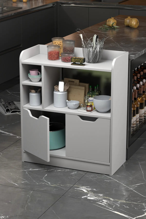 White Coffee Corner – Elegant Design for Modern Spaces