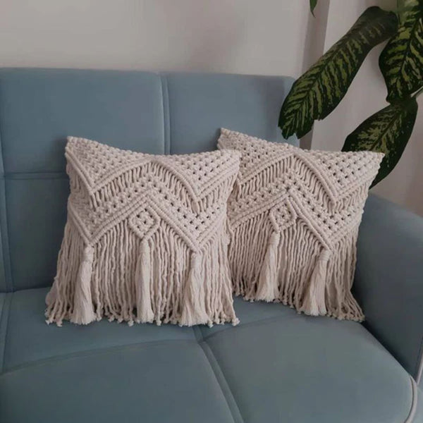 Set of 2 linen cushions - RAZ-129