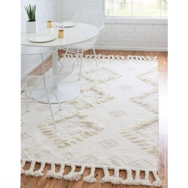 Handmade pure wool rug - 200x150cm - LUS-218