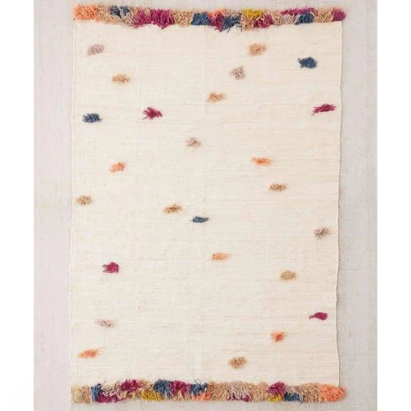 Handmade pure wool rug - 200x150cm - LUS-229
