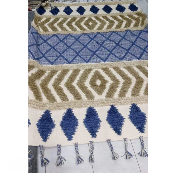 Handmade pure wool rug - 200x150cm - LUS-245