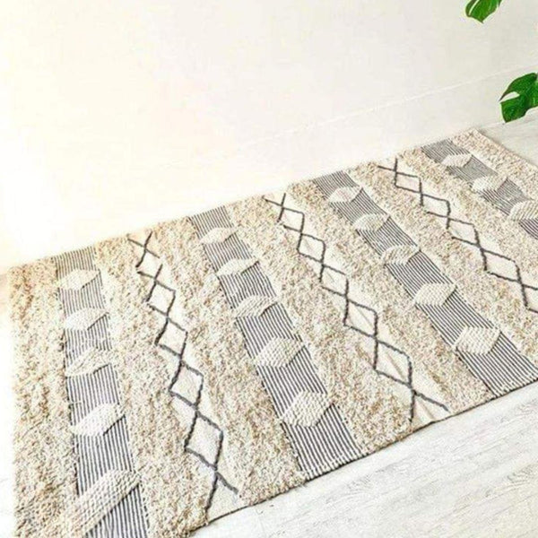 Handmade pure wool rug - 200x150cm - LUS-288