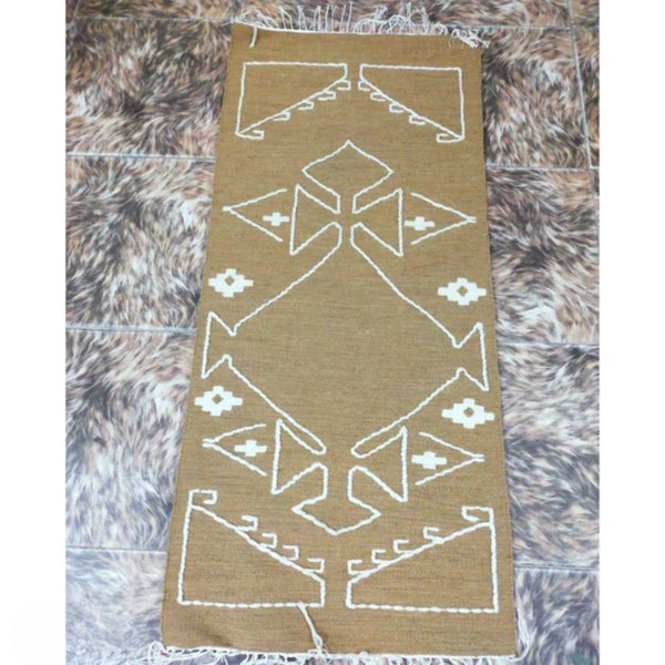 Handmade pure wool rug - 200x150cm - LUS-317