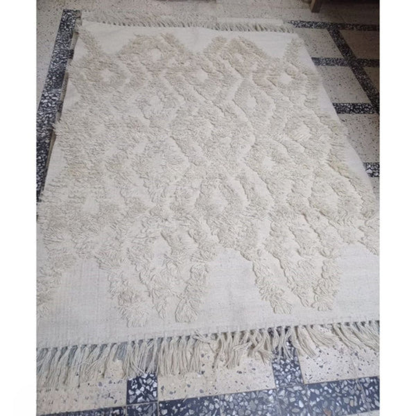 Handmade pure wool rug - 200x150cm - LUS-161