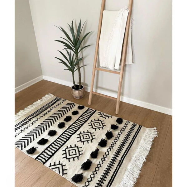 Handmade pure wool rug - 80x150cm - LUS-208