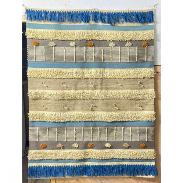 Handmade pure wool rug - 200x150cm - LUS-162