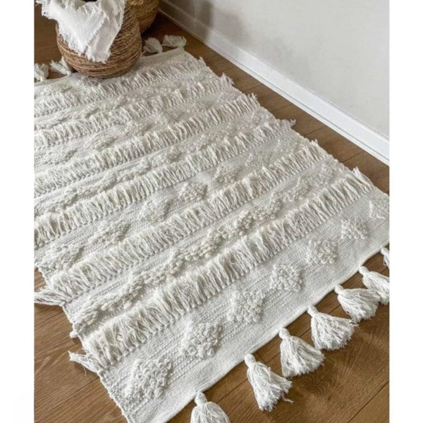 Handmade pure wool rug - 200x150cm - LUS-166