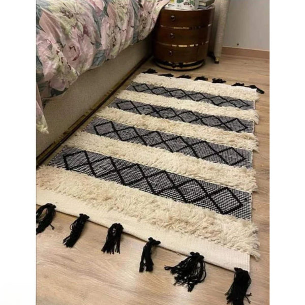 Handmade pure wool rug - 200x150cm - LUS-169