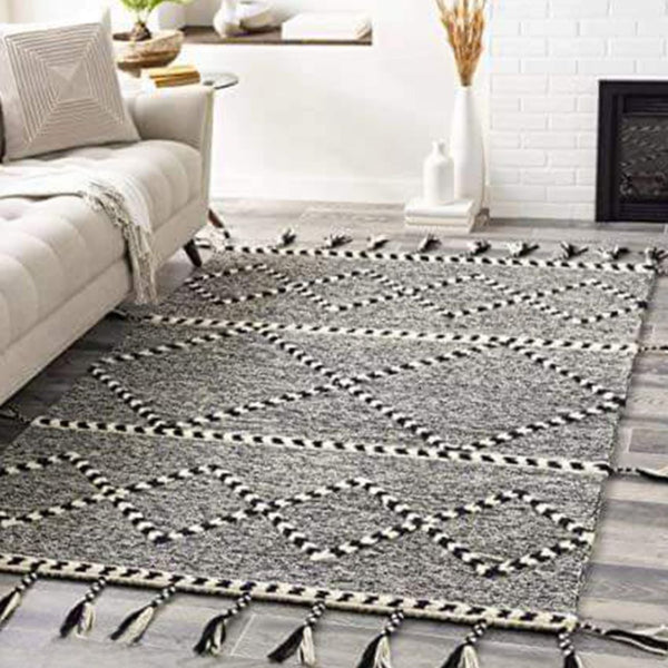 Handmade pure wool rug - 300x200cm - LUS-307