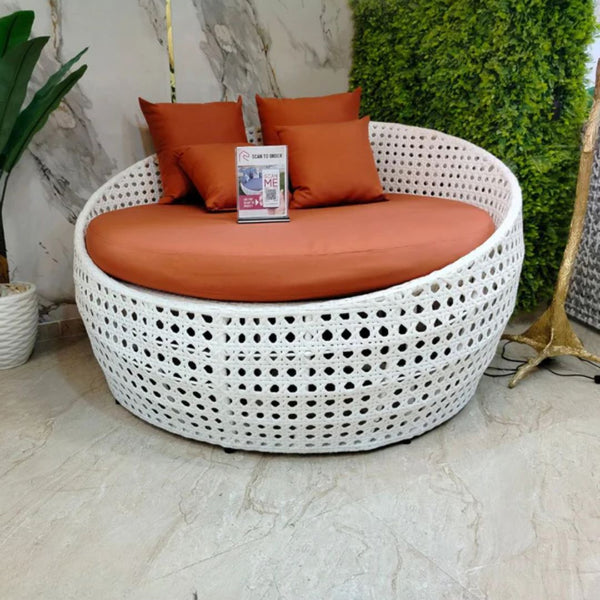 سرير رتان اورسولا دائري قطر 150سم - OS-396